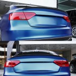 Spoileris ant Bagažinės Dangčio skirtas Audi A5 B8 Sportback (09-16), juodas blizgus