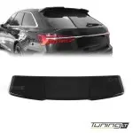 RS išvaizdos Spoileris ant Bagažinės dangčio skirtas Audi A6 C8 / S6 C8 Avant (2019-), juodas blizgus