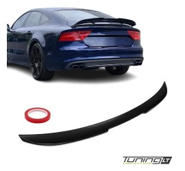 Trunk Spoiler for Audi A7 C7 / S7 C7 (10-18), glossy...