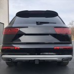 Spoileris ant Bagažinės Dangčio skirtas Audi Q7 4M pre-facelift (15-19), juodas blizgus