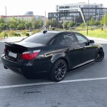 Side Skirt Extensions set for BMW E60 / E61 (03-10), glossy black