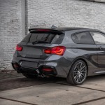 Performance Spoileris ant Galinio dangčio tinkantis BMW F20 / F21 (11-19), juodas blizgus