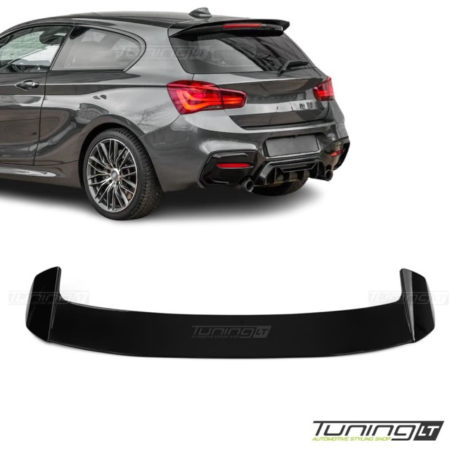 Performance Spoileris ant Galinio dangčio tinkantis BMW F20 / F21 (11-19), juodas blizgus Performance Spoileris ant Galinio dangčio tinkantis BMW F20 / F21 (11-19), juodas blizgus
