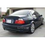 LED tail lights with clear turn signals for BMW E46 sedan