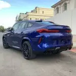 X6M išvaizdos Spoileris ant Bagažinės dangčio skirtas BMW X6 G06 / F96, juodas blizgus