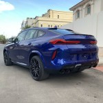 X6M-style Trunk Spoiler for BMW X6 G06 / F96, glossy black