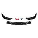 Priekinio bamperio Pažeminimas skirtas BMW G20 / G21 (18-22), juodas blizgus