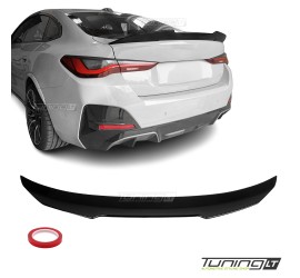 PSM style Trunk Spoiler for BMW G26 Gran Coupe, glossy...