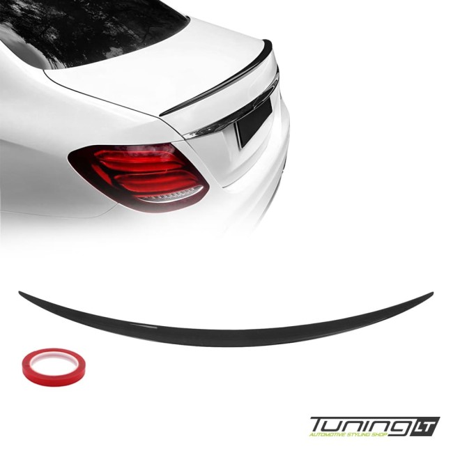Trunk Spoiler for Mercedes-Benz W213 (16-22), glossy black Trunk Spoiler for Mercedes-Benz W213 (16-22), glossy black