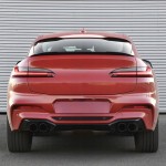 Competition style Trunk Spoiler for BMW X4 G02, glossy black