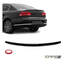 Trunk Spoiler for VW Passat B7 (10-15) sedan, glossy...