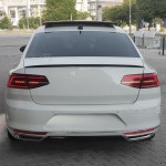 Trunk Spoiler for VW Passat B8 (15-22) sedan, glossy black