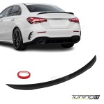 A45-inspired Trunk Spoiler for Mercedes-Benz V177 (18-25) sedan, glossy black