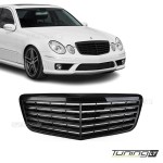 Front Grille for Mercedes-Benz W211 facelift (06-09), glossy black