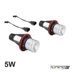 Angel Eyes LED Markers set - 5W for BMW E39 / E53 / E60 / E63 / E65 / E87, white