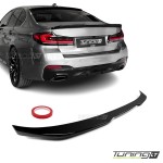 PRO style Spoileris ant bagažinės skirtas BMW G30 / F90, juodas blizgus