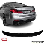 PSM style Trunk Spoiler for BMW G30 / F90, glossy black