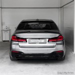PSM style Trunk Spoiler for BMW G30 / F90, glossy black