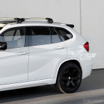 Roof Spoiler for BMW X1 E84, glossy black