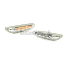 LED side indicators for BMW X3 E83, white / clear 