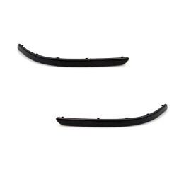 Front bumper impact strips without PDC holes, set for...