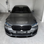 Priekinio Bamperio Pažeminimas skirtas BMW G30 / G31 LCI (21-23), juodas blizgus