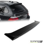 H style Roof Spoiler for BMW E61 Touring, glossy black
