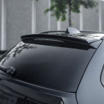 H style Roof Spoiler for BMW E61 Touring, glossy black