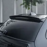 H style Spoileris ant Bagažinės Dangčio skirtas BMW E61 Touring, juodas blizgus