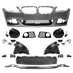 M-Pack Priekinis Bamperis skirtas BMW F10 / F11 PRE-LCI (10-13), su tamsintais priešrūkiniais