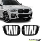 Performance Grille set for BMW G01 X3 / G02 X4 (18-21), glossy black