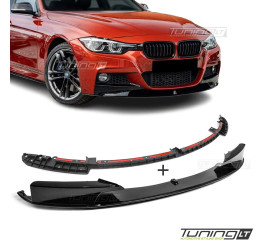Performance Front bumper Lip for BMW F30 / F31, glossy...
