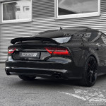 Trunk Spoiler for Audi A7 C7 / S7 C7 (10-18), glossy black