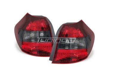 Tail lights for BMW E81 / E87 (04-07), red / black 