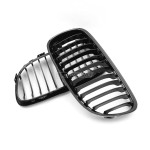 Priekinės Grotelės, komplektas skirtas BMW E90 / E91 LCI (08-11), juodos blizgios