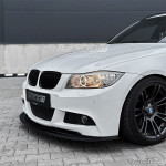 Priekinės Grotelės, komplektas skirtas BMW E90 / E91 LCI (08-11), juodos blizgios