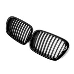 Front kidney Grille set for BMW E39 (95-03), glossy black