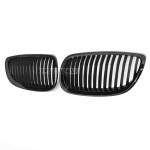 Priekinės Grotelės, komplektas skirtas BMW E92 / E93 (06-10), juodos blizgios