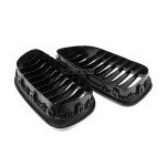 Priekinės Grotelės, komplektas skirtas BMW F06 / F12 / F13 (11-18), juodos blizgios