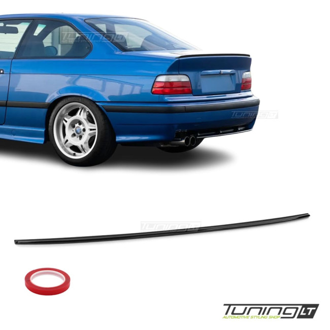 M3 style Trunk Spoiler for BMW E36 Sedan / Coupe / Cabrio, glossy black M3 style Trunk Spoiler for BMW E36 Sedan / Coupe / Cabrio, glossy black