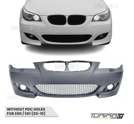 M look Front Bumper for BMW E60 / E61 (03-10) without...