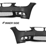 M3 išvaizdos priekinis bamperis, skirtas BMW E92 / E93 (06-10), be parktronikų