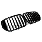 Front Kidney Grille for BMW X5 G05 LCI (23-), glossy black