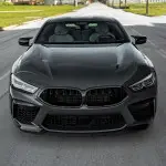 M-Style Priekinės Grotelės skirtos BMW G14, G15, G16 PRE-LCI (18-22), dvigubos, juodos blizgios