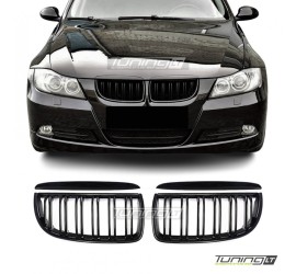 Performance kidney grille for BMW E90 / E91 (05-08), glossy black