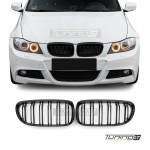 For BMW E90 / E91 LCI Performance front grille, glossy black