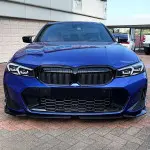 Performance Priekinis Pažeminimas skirtas BMW G20 / G21 LCI (22-26), juodas blizgus