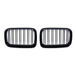 Performance priekinės dvigubos grotelės, skirtos BMW E36 pre-facelift (90-96), juodos blizgios