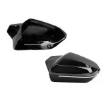 M style Veidrodėlių Dangteliai, komplektas skirtas BMW G60 / G61 / G90 / G99, juodi blizgūs