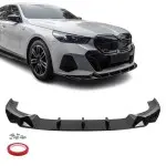 EVO Priekinis Pažeminimas skirtas BMW G60 / G61 su M-Pack, juodas blizgus